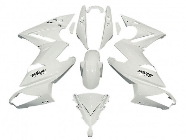 Billige Kawasaki Ninja 650 EX650 Motorrad Verkleidung 2009-2011 - Weiss