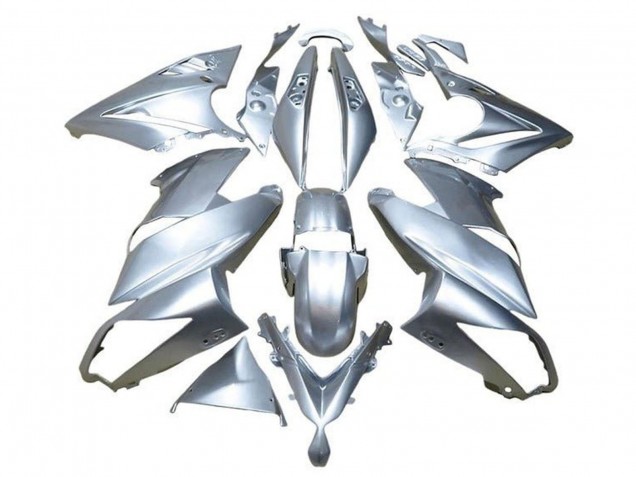 Billige Kawasaki Ninja 650 EX650 Motorrad Verkleidung 2009-2011 - Silber