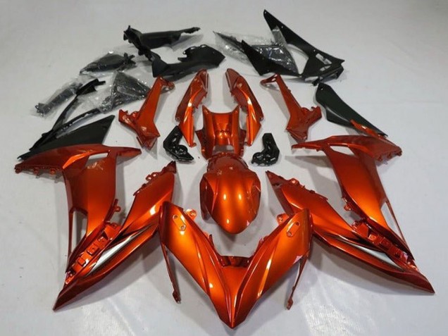 Billige Kawasaki Ninja 650 EX650 Motorrad Verkleidung 2017-2019 - Orange