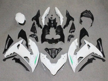 Billige Kawasaki Ninja 650 EX650 Motorrad Verkleidung 2017-2019 - Weiss Grun Schwarz Grau