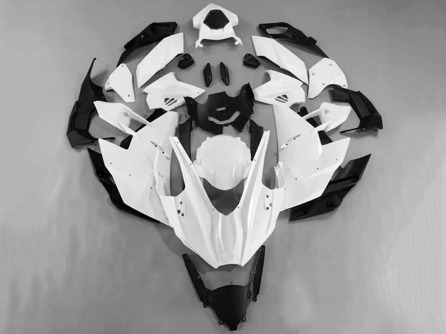 Billige Kawasaki Ninja H2 Motorrad Verkleidung 2015-2022 - Weiss