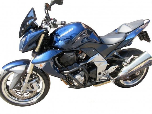 Billige Kawasaki Z1000 Motorrad Verkleidung 2007-2009 - Blau Silber