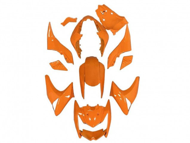Billige Kawasaki Z1000 Motorrad Verkleidung 2007-2009 - Orange