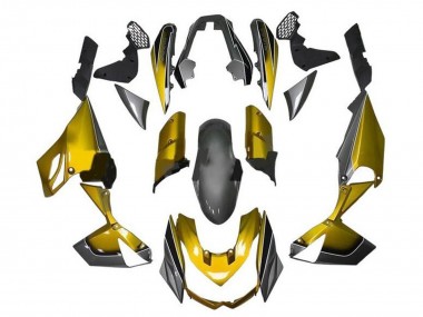 Billige Kawasaki Z1000 Motorrad Verkleidung 2010-2013 - Gold