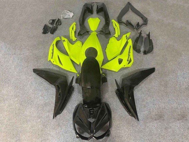 Billige Kawasaki Z1000 Motorrad Verkleidung 2014-2019 - Schwarz Gelb