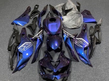 Billige Kawasaki ZX25R ZX-25R Motorrad Verkleidung 2019-2025 - Lila Blau Gradient