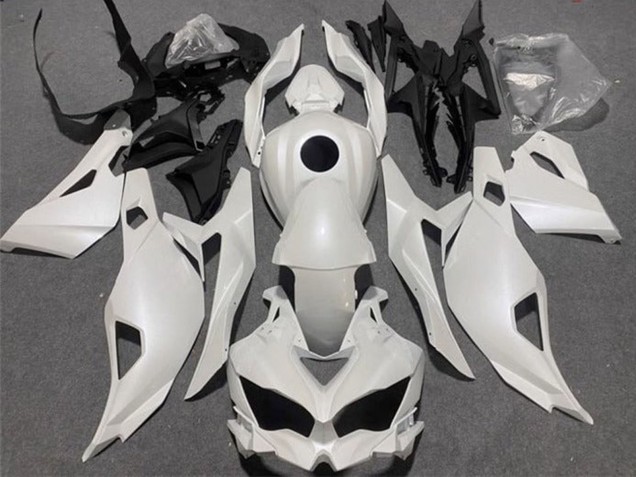 Billige Kawasaki ZX25R ZX-25R Motorrad Verkleidung 2019-2025 - Perl Weiss
