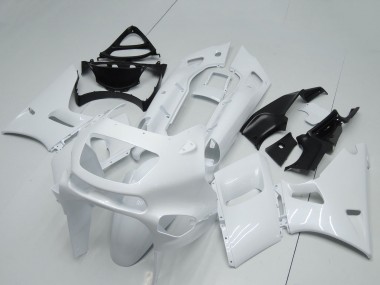 Billige Kawasaki ZZR400 Motorrad Verkleidung 1993-2007 - Weiss