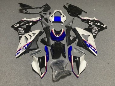 Billige BMW S1000RR Motorrad Verkleidung Kit 2009-2014 - Weiss Rot Blau Glanzendes Schwarz HP