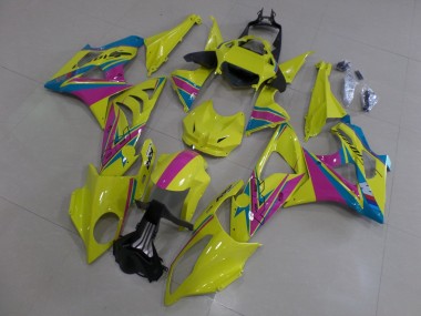 Billige BMW S1000RR Motorrad Verkleidung 2009-2014 - Gelb Rosa Blau