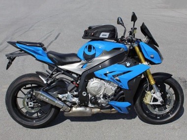 Billige BMW S1000RR Motorrad Verkleidung 2015-2016 - Silber Blau