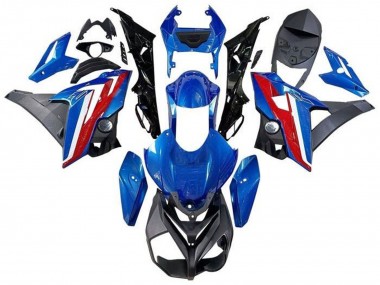 Billige BMW S1000RR Motorrad Verkleidung 2015-2016 - Blau Rot Schwarz