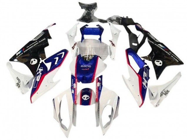 Billige BMW S1000RR Motorrad Verkleidung 2015-2016 - Weiss Blau Rot Alien