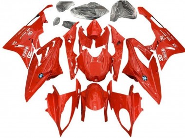 Billige BMW S1000RR Motorrad Verkleidung 2015-2016 - Rot