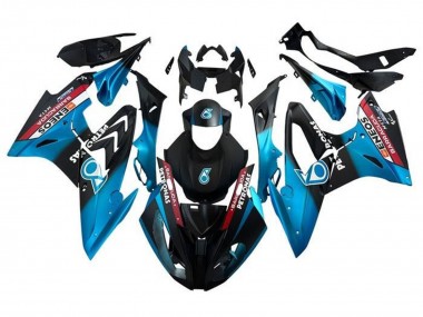 Billige BMW S1000RR Motorrad Verkleidung 2015-2016 - Blau Rot Schwarz Petronas