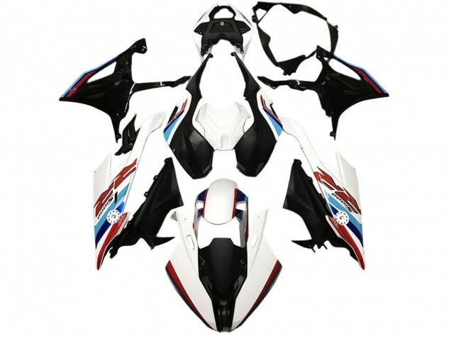 Billige BMW S1000RR Motorrad Verkleidung 2019-2022 - Weiss Blau Rot Hellblau