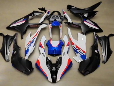 Billige BMW S1000RR Motorrad Verkleidung 2019-2022 - Weiss Rot Blau Schwarz