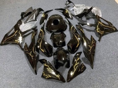 Billige BMW S1000RR Motorrad Verkleidung 2019-2022 - Schwarzes Gold
