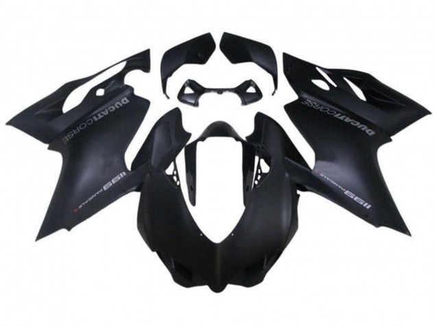 Billige Ducati Panigale 1199 Motorrad Verkleidung 2011-2014 - Matt Dunkel Blau