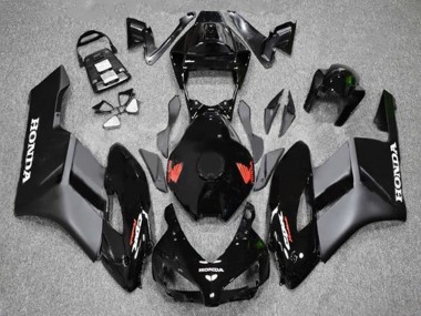 Billige Honda CBR1000RR Motorrad Verkleidung 2004-2005 - Glanzendes Schwarz Matt Schwarz Rot
