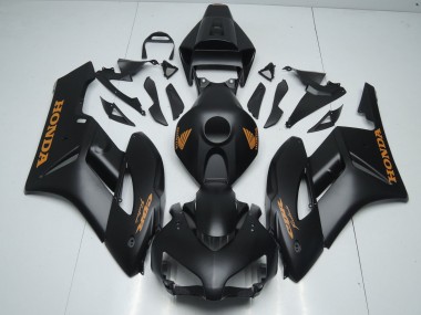 Billige Honda CBR1000RR Motorrad Verkleidung 2004-2005 - Matt Schwarz Orange Aufkleber