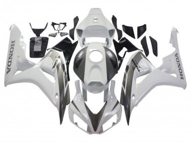 Billige Honda CBR1000RR Motorrad Verkleidung 2006-2007 - Weiss Grau