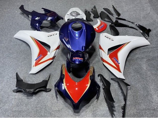 Billige Honda CBR1000RR Motorrad Verkleidung 2008-2011 - Weiss Rot Dunkel Blau Gold HRC