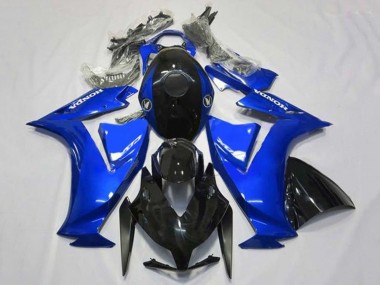 Billige Honda CBR1000RR Motorrad Verkleidung 2012-2016 - Blau Glanzendes Schwarz