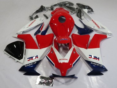 Billige Honda CBR1000RR Motorrad Verkleidung 2012-2016 - Weiss Rot Dunkel Blau HRC