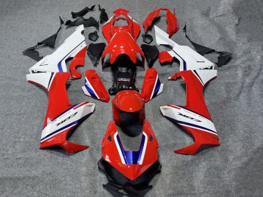 Billige Honda CBR1000RR Motorrad Verkleidung 2017-2023 - Weiss Rot Blau