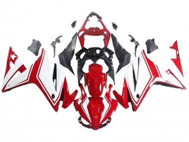 Billige Honda CBR500R Motorrad Verkleidung 2016-2018 - Weiss Rot