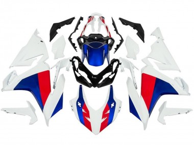 Billige Honda CBR500R Motorrad Verkleidung 2019-2021 - Weiss Rot Blau