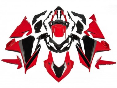 Billige Honda CBR500R Motorrad Verkleidung 2019-2021 - Rot Grau Schwarz