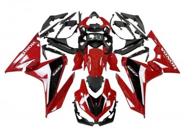 Billige Honda CBR500R Motorrad Verkleidung 2019-2021 - Rot Weiss Schwarz