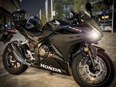 Billige Honda CBR500R Motorrad Verkleidung 2019-2021 - Matt Schwarz
