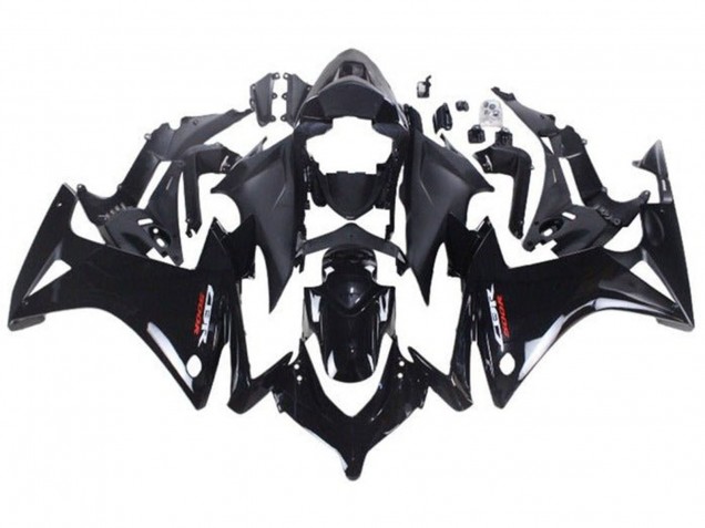 Billige Honda CBR500R Motorrad Verkleidung 2019-2021 - Glanzendes Schwarz