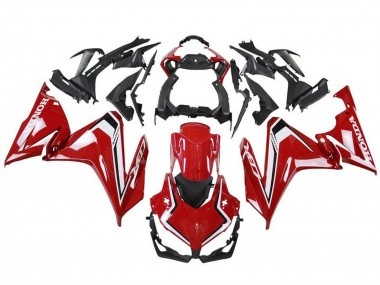 Billige Honda CBR500R Motorrad Verkleidung 2019-2021 - Rot Weiss Schwarz