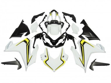 Billige Honda CBR500R Motorrad Verkleidung 2019-2021 - Weiss Gelb Schwarz