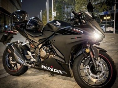 Billige Honda CBR500R Motorrad Verkleidung 2022-2023 - Matt Schwarz Weiss Rot