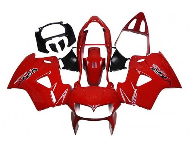 Billige Honda VFR 800 Motorrad Verkleidung 2002-2013 - Rot Schwarz Weiss