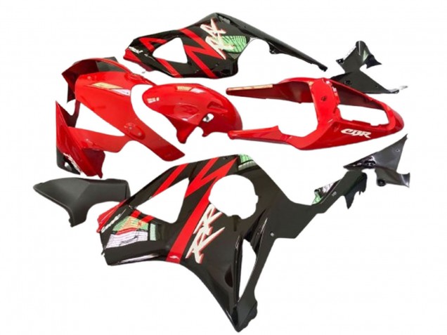 Billige Honda CBR900RR 929 Motorrad Verkleidung 2000-2001 - Rot Matt Schwarz Glanzendes Schwarz
