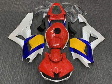 Billige Honda CBR600RR Motorrad Verkleidung 2013-2023 - Weiss Rot Blau Gelb