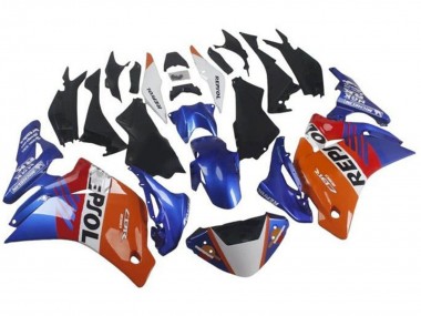 Billige Honda CBR250RR Motorrad Verkleidung 2011-2015 - Orange Weiss Rot Blau Repsol