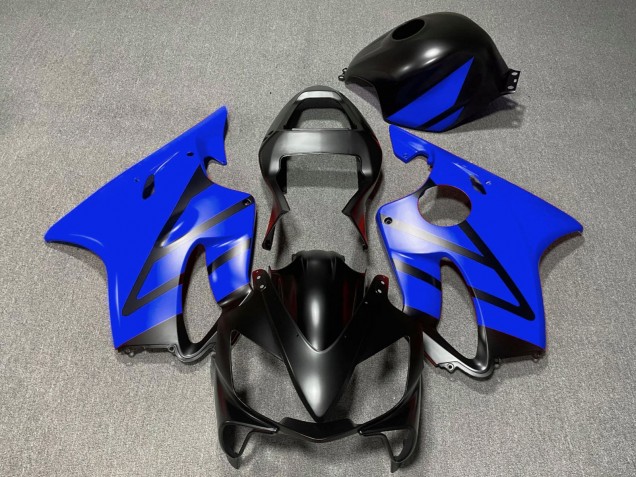 Billige Honda CBR600 F4i Motorrad Verkleidung 2001-2003 - Blau Matt Schwarz