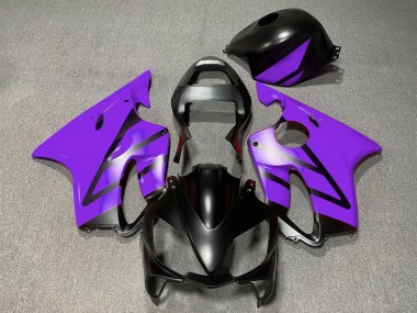 Billige Honda CBR600 F4i Motorrad Verkleidung 2001-2003 - Lila Matt Schwarz