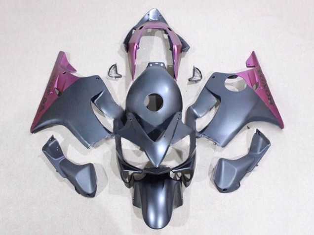 Billige Honda CBR600 F4i Motorrad Verkleidung 2004-2007 - Matt Grau Hellviolett