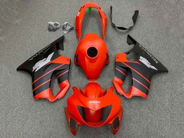 Billige Honda CBR600 F4i Motorrad Verkleidung 2004-2007 - Rot Matt Schwarz
