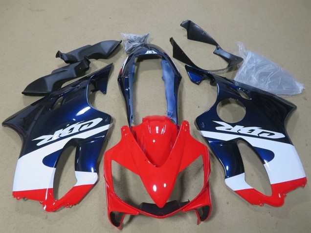 Billige Honda CBR600 F4i Motorrad Verkleidung 2004-2007 - Rot Weiss Blau
