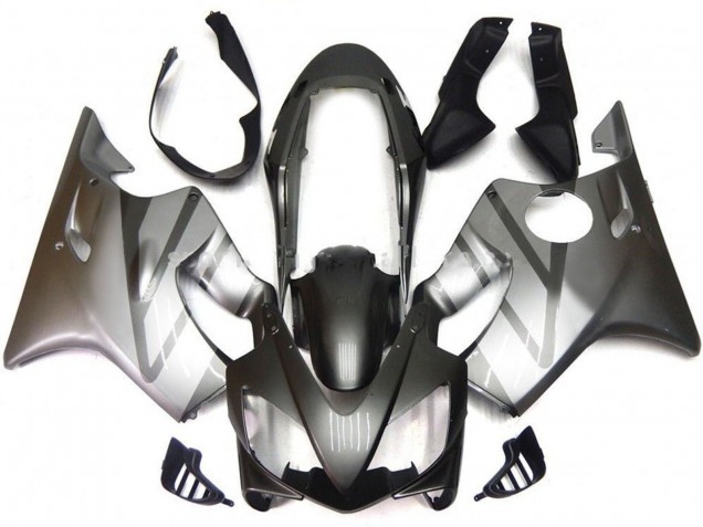 Billige Honda CBR600 F4i Motorrad Verkleidung 2004-2007 - Silber Grau