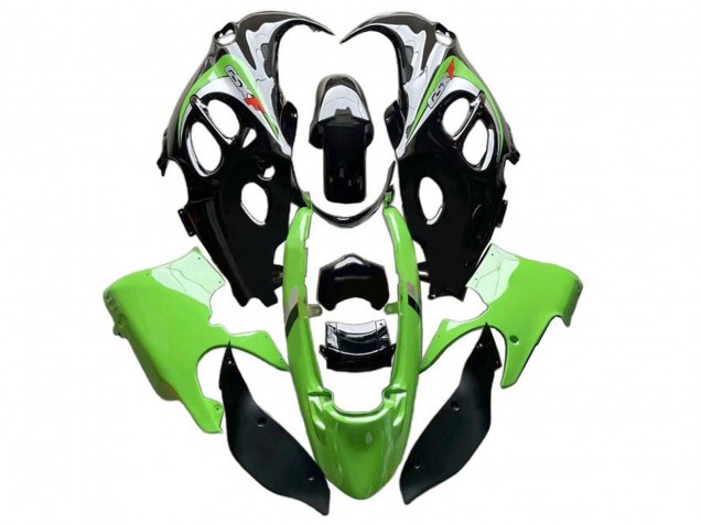 Billige Suzuki GSX600F/GSX750F Motorrad Verkleidung 2004-2006 - Grun Schwarz